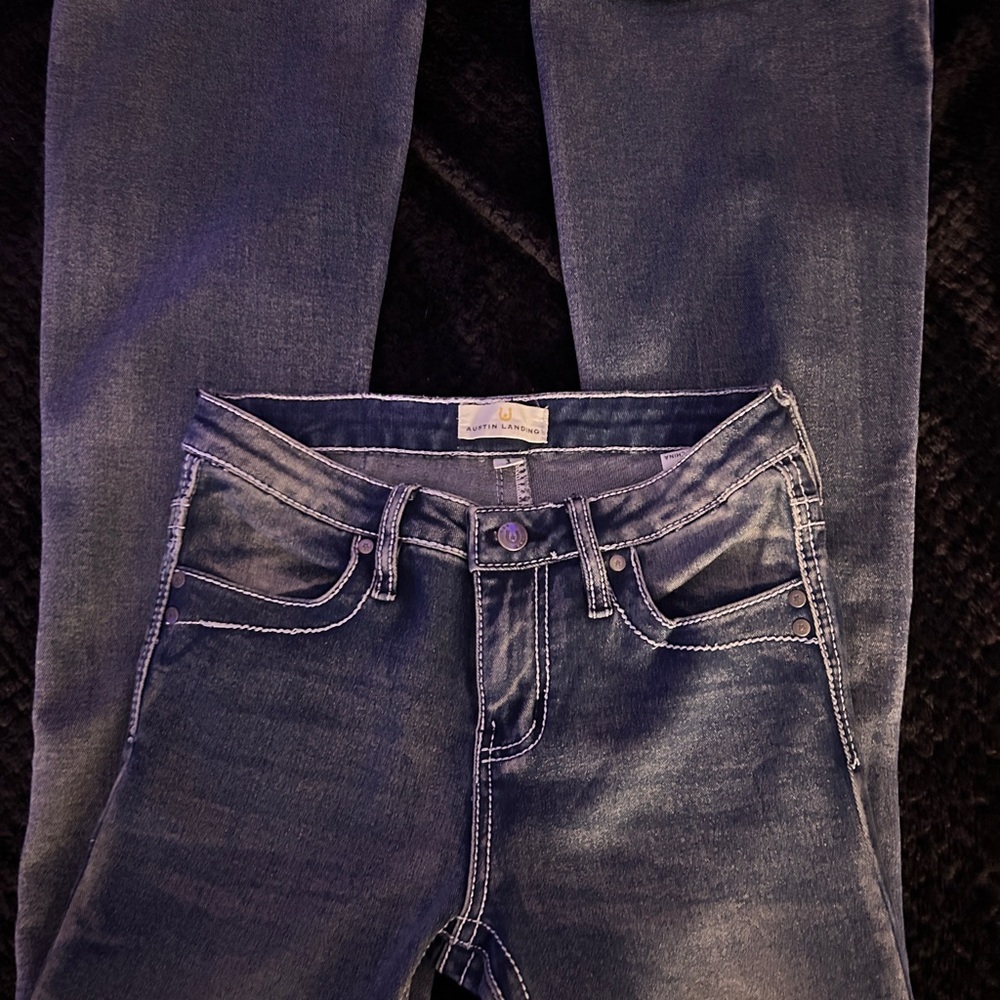 Women's Flare & Wide Leg Jeans - Blue